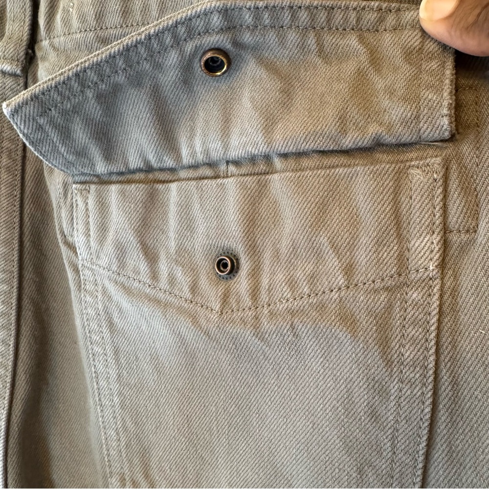 Denim Forum Aritzia Gray Women’s Shorts Bermuda Jorts Summer 0026 - Picture 11 of 17